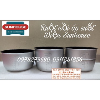 (PHỤ KIỆN CHÍNH HÃNG) RUỘT NỒI, LÒNG NỒI CHỐNG DÍNH CHO NỒI ÁP SUẤT ĐIỆN SUNHOUSE CÁC MÃ