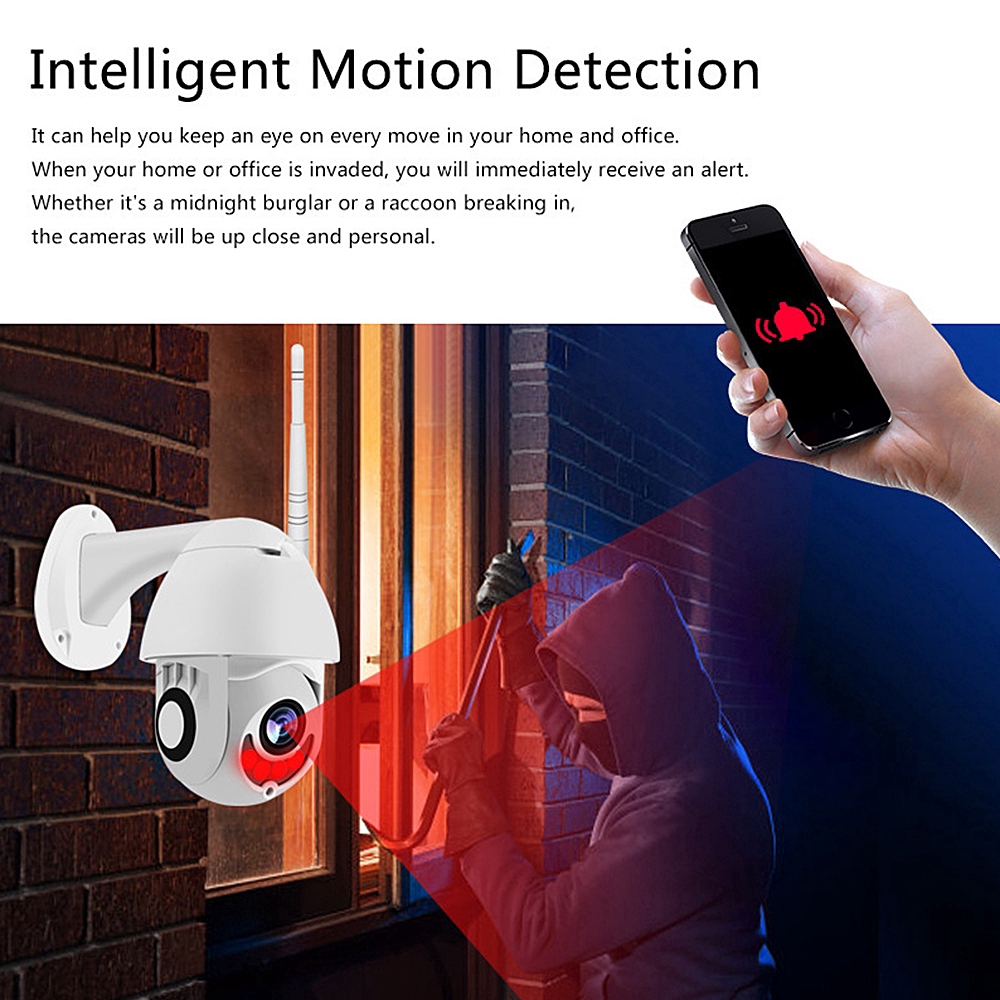 WiFi Camera Intelligent Water-proof Sun Resistant Wireless High Definition IR Surveillance Camera