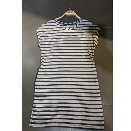 Đầm Nữ TOKYOLIFE kẻ ngang dáng suông I9DRE500G | BigBuy360 - bigbuy360.vn