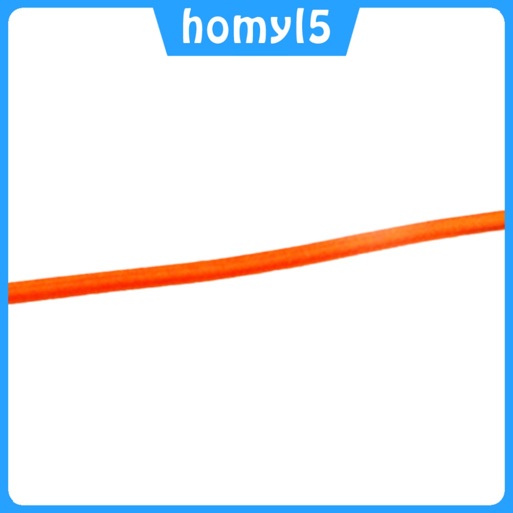 Dây Ràng Đồ Co Giãn 4mm Màu Cam Dài 5m