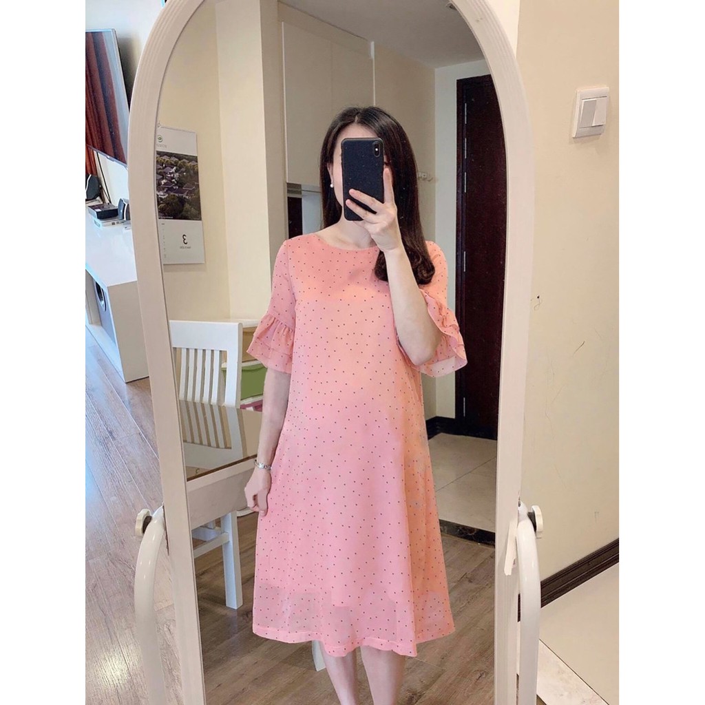 ĐẦM BẦU BI HỒNG VOAN LỤA