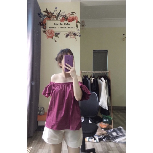 set áo trễ vai