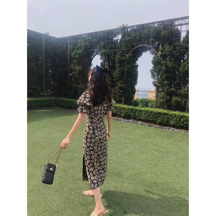đầm đen đầm bigsize nữ đầm tay phồng đầm hở lưng đầm nữ váy hoa nhí vintage đầm đi tiệc váy tiểu thư sang chảnhváy tiểu thư sang chảnh đầm cổ vuông