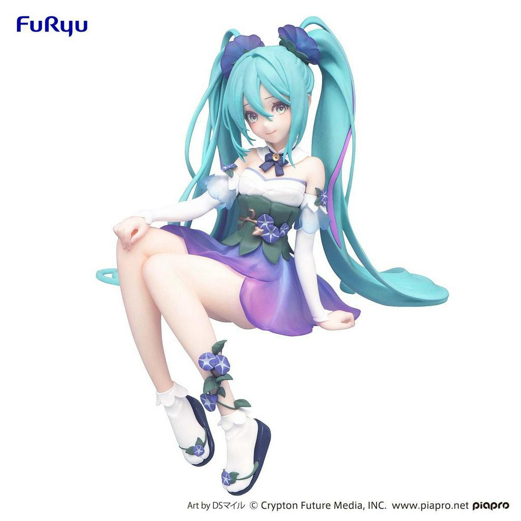 MÔ HÌNH CHÍNH HÃNG Hatsune Miku - Noodle Stopper Figure - Flower Fairy - Asagao -