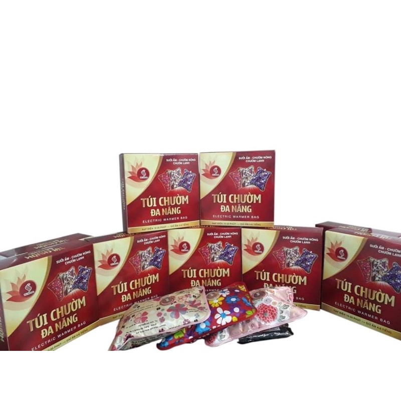 [Bảo hành 6 tháng] Túi chườm nóng lạnh đa năng, túi sưởi đa năng VicPM
