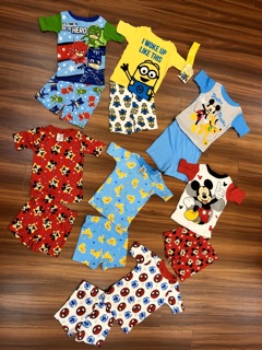 Combo Set 3 bộ cộc tay Điney bé trai
