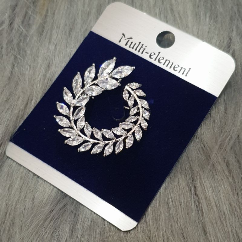 Cài áo đá Rhinestone pha lê