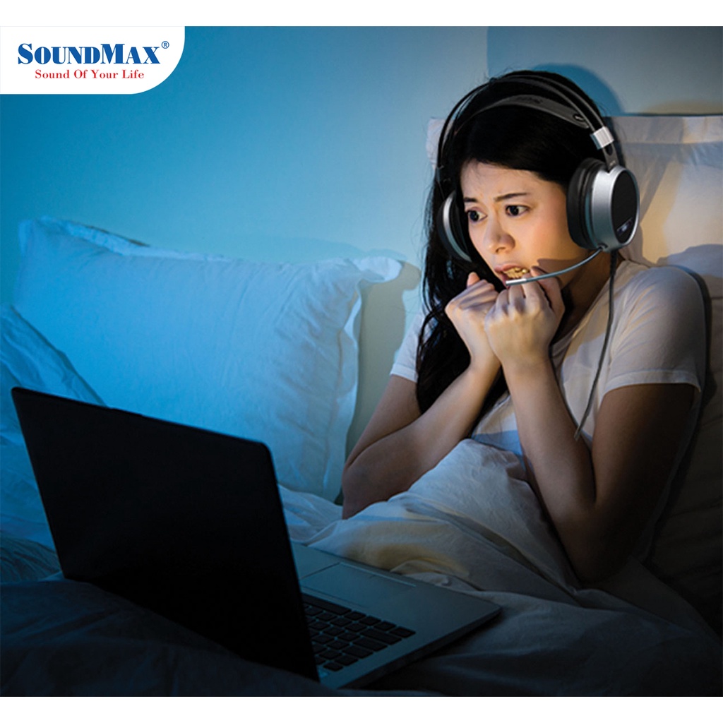 Tai Nghe SoundMax AH-713 Led - Hàng Chính Hãng