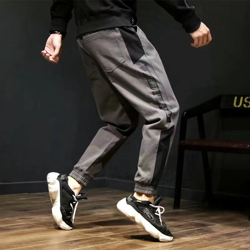Quần [Jogger] Xám khói #D352