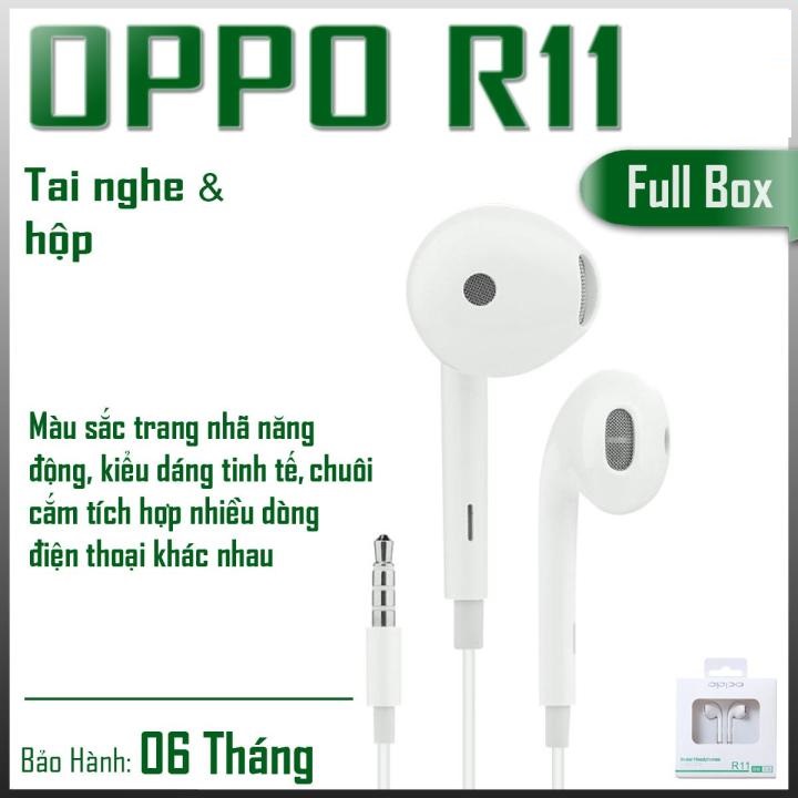 Tai Nghe Nhét Tai OPPO R11 MH135 3.5mm Chính Hãng 100%