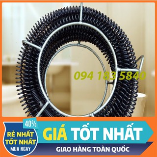 Dây thông cống lò xo dài 9m phi 16-Chỉ có dây không có phụ kiện💎Freeship💎 - Chỉ gồm 3 đoạn dây 3m