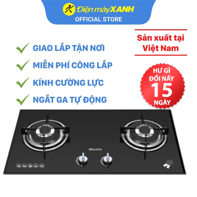 Bếp ga âm Malloca GHG 732A NEW