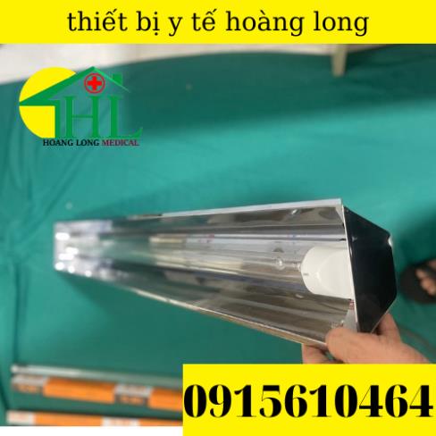 Máng Đèn Cực Tím Đèn Tia UV 90cm Diệt Khuẩn Không Khí-(Máng inox)