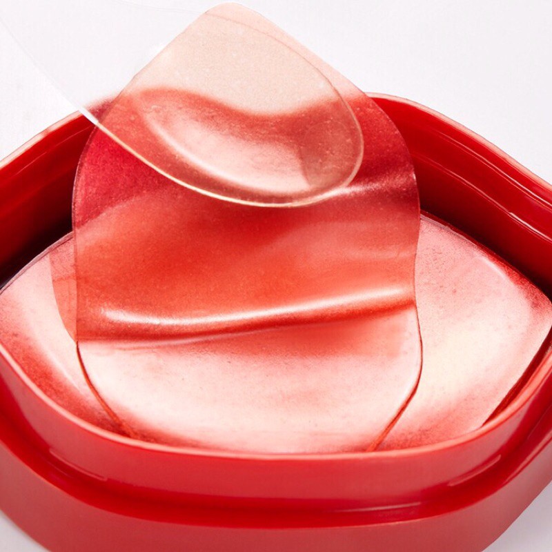 Hộp 20 miếng mặt nạ dưỡng môi HIISEES chiết xuất hoa hồng | BigBuy360 - bigbuy360.vn