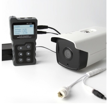 Máy test và kểm tra tín hiệu POE trên swich và cáp mạng CAT5 CAT6 NOYAFA NF-488