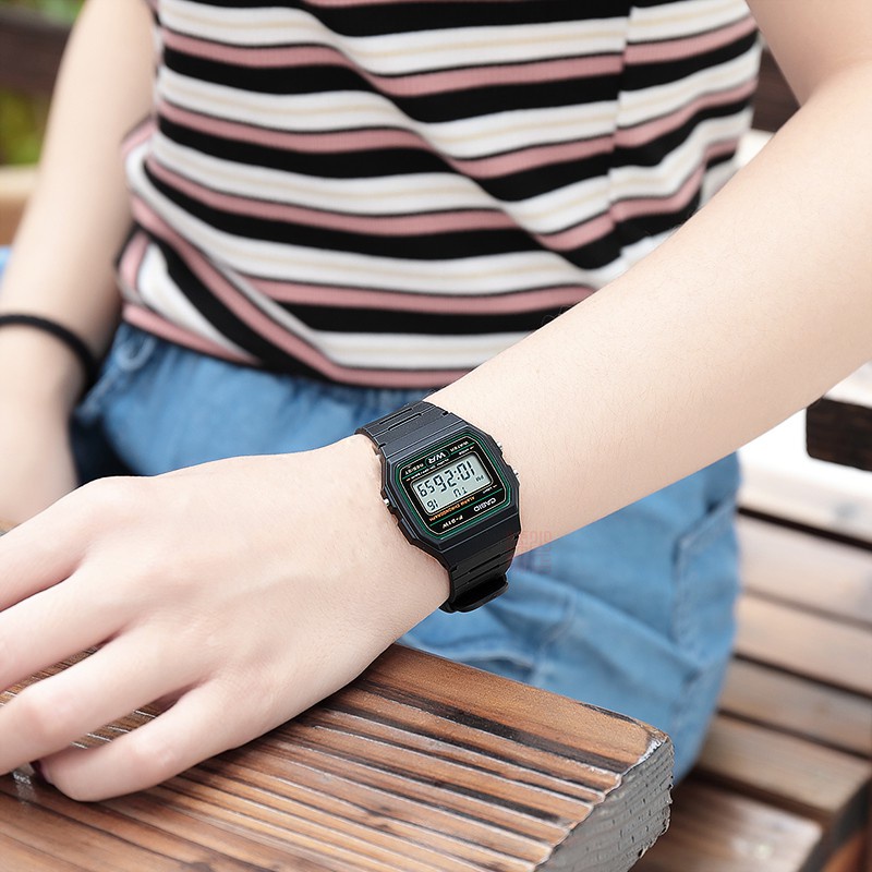 Đồng hồ nam nữ Casio F-91 F-94 F-200 F-201 huyền thoại, chống nước, tuổi thọ pin cao - Bảo hành 2 năm