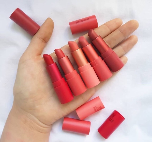 SET SON MINI PERIPERA INK VELVET LIPSTICK VER