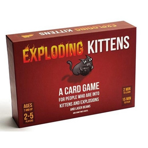 Mèo Nổ Exploding Kittens Song Ngữ Tiếng Anh - Trung Giá Rẻ