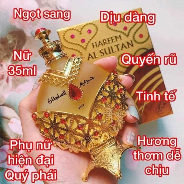 TINH DẦU NƯỚC HOA KHADLAJ HAREEM AL SULTAN GOLD - 35ml