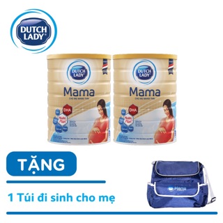 Combo 2 lon sữa bầu dutch lady mama 900g