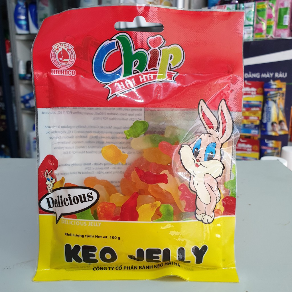 Kẹo Jelly Chip Chip Hải Hà Gói 100gr