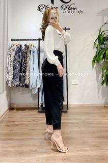 Áo sơ mi tay bồng