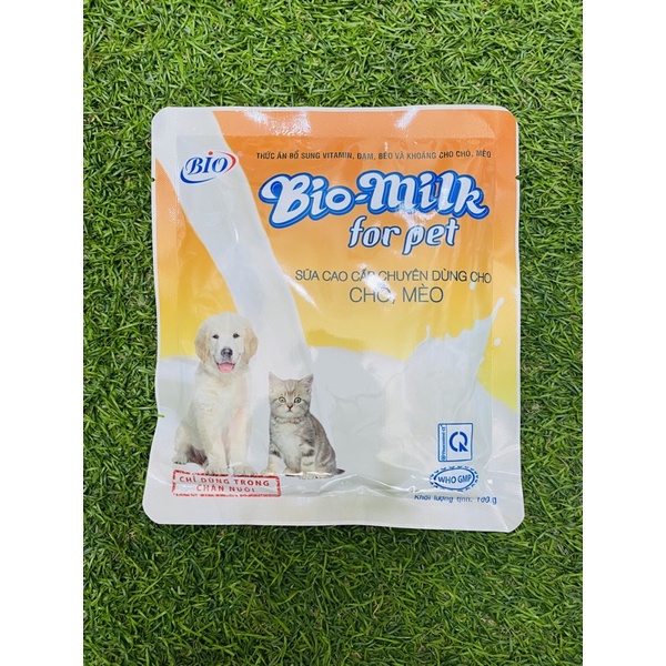 Sữa bột dành cho chó mèo Bio Milk 100g