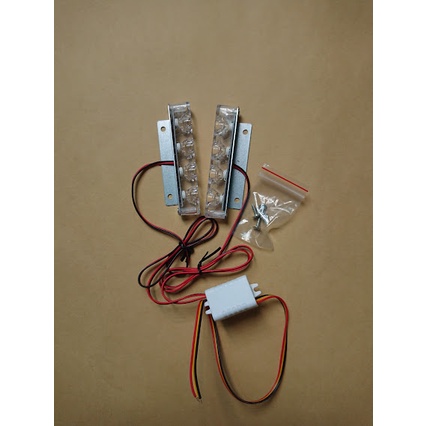 Đèn Police Chớp cảnh sát 12V độ chế xe