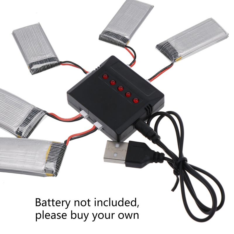 Bộ Sạc Li-Polymer Nâng Cấp 3.7V 1800mAh 5 Trong 1 Cho KY601S SYMA X5 RC