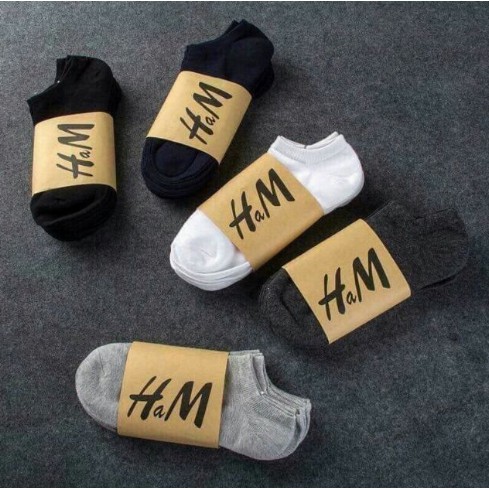 SET 5 ĐÔI TẤT CỔ NGẮN THỂ THAO DÀNH CHO NAM NỮ SIÊU ĐẸP