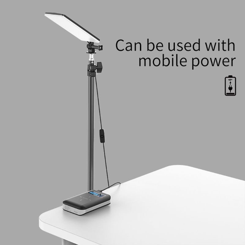 Giá Đỡ Ba Chân Kiêm Đèn LED Sạc USB Chống Nước Khẩn Cấp Cho Hoạt Động Ngoài Trời