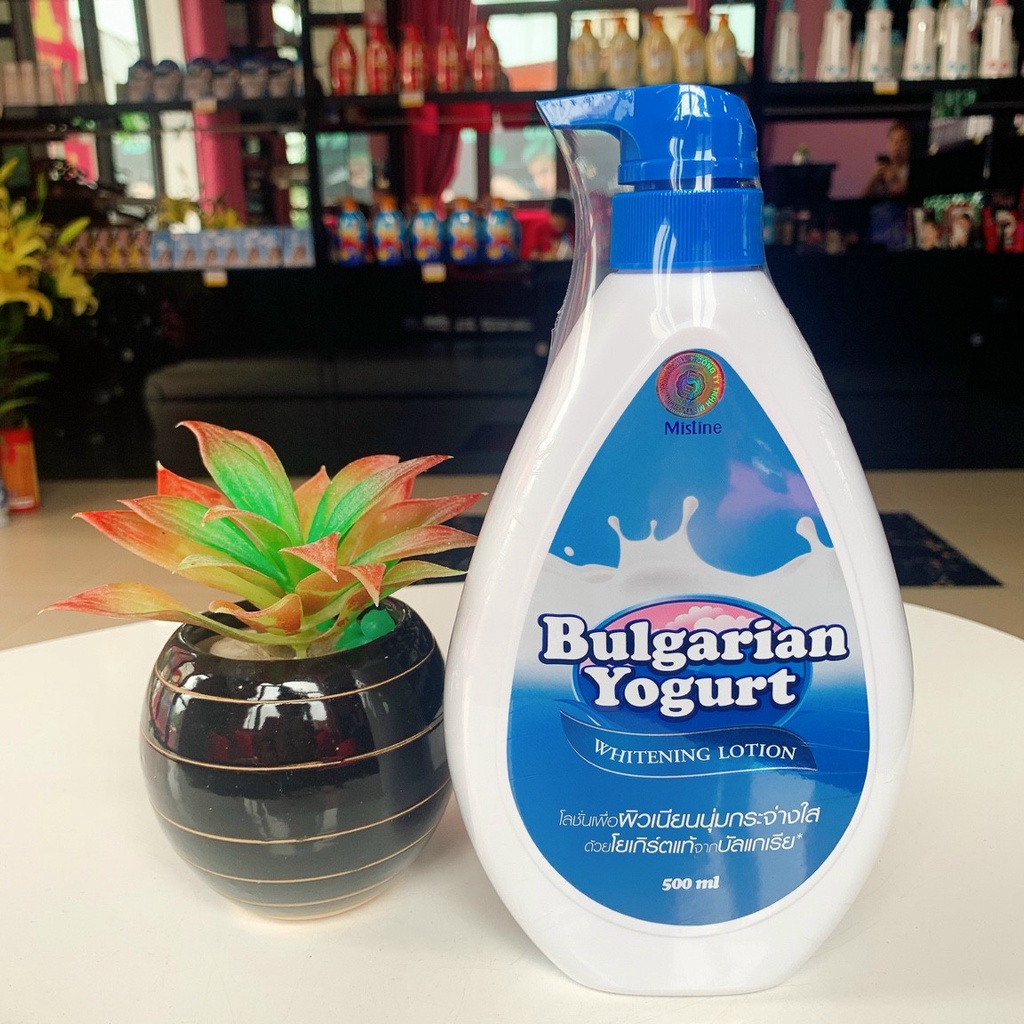 Date 29/01/2024 Dưỡng Thể Mistine Tinh Chất Sữa Chua Bulgarian Yogurt 500ml Thái