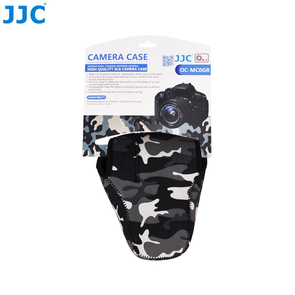 JJC OC-MC0 Túi Đựng Bảo Vệ Máy Ảnh Cho Canon EOS 700D 750D 1300D + Ống Kính 18-55mm, PowerShot SX70 HS Và Nhiều Máy Ảnh Không Gương Lật Khác