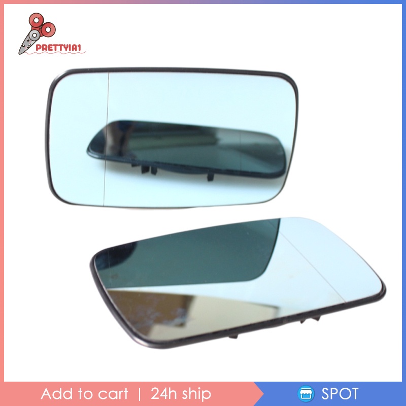 [Prettyia1] Set 2 Gương Chiếu Hậu Cánh Thiên Thần Thay Thế Cho BMW E46