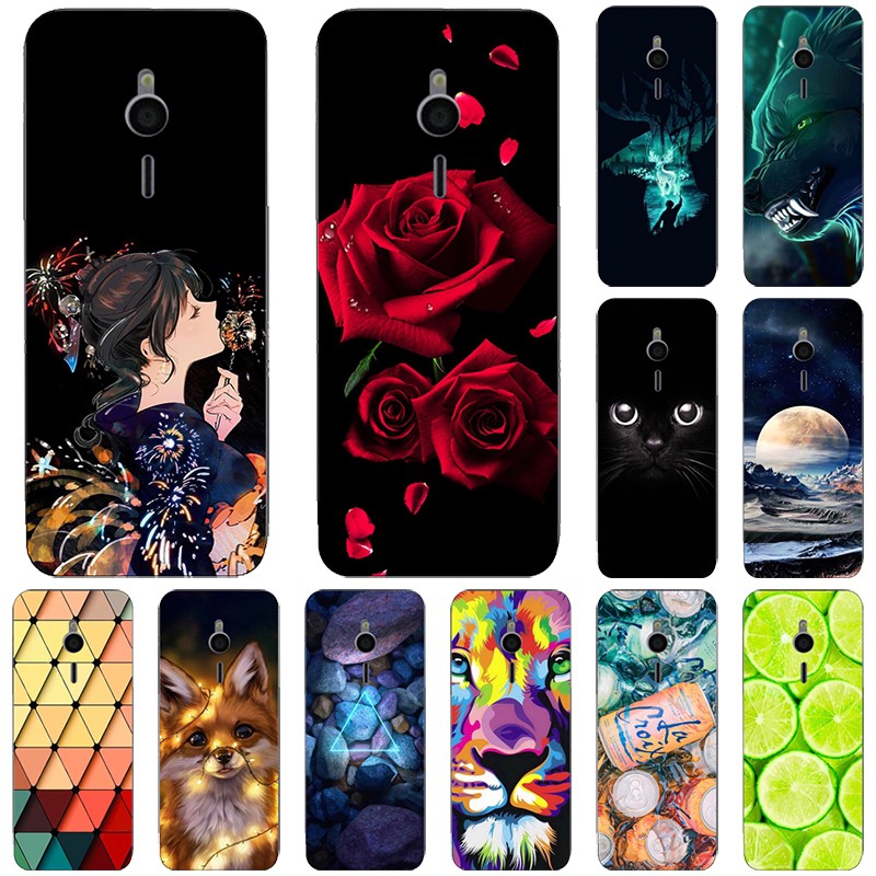 ốp điện thoại Tpu Mềm Họa Tiết Hoa Cao Cấp Cho Nokia Lumia 230