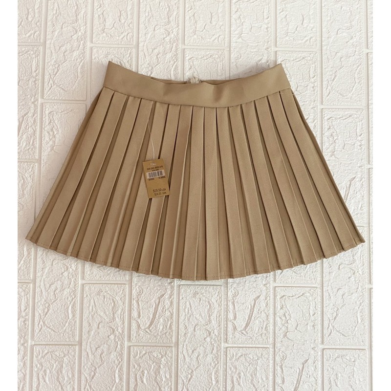 Chân váy ngắn xếp ly chất tuyết mưa dày đẹp có lót trong | BigBuy360 - bigbuy360.vn