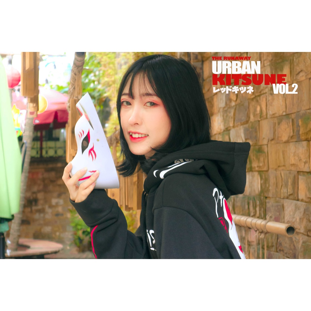 Áo Hoodie Urban Kitsune 2: Paradise Nỉ bông cho Nam/ Nữ by The Runaway