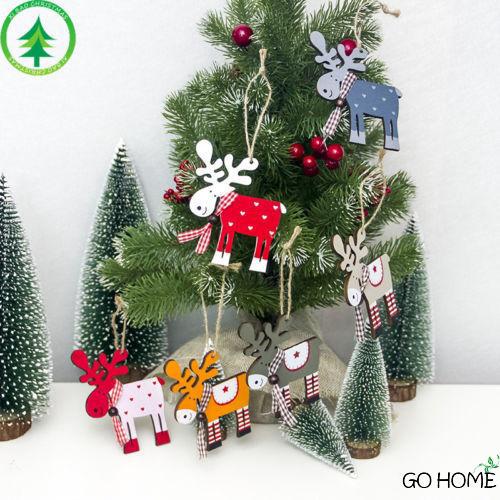 Phụ Kiện Cây Thông Noel Bằng Gỗ Sáng Tạo