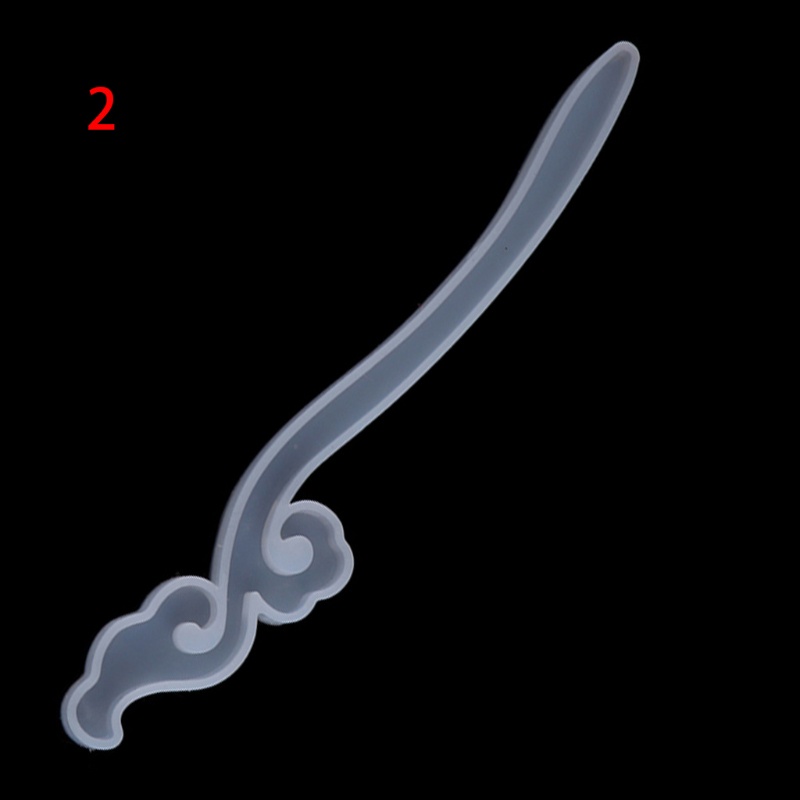 Khuôn silicone làm trâm cài tóc DIY tiện dụng