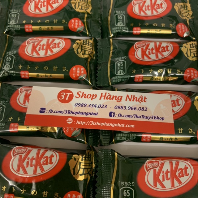 Kitkat trà xanh Nhật Bản
