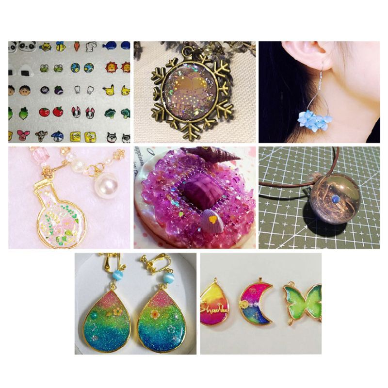 Keo UV resin làm trang sức 10 / 20 / 25 / 50 / 60 / 100G