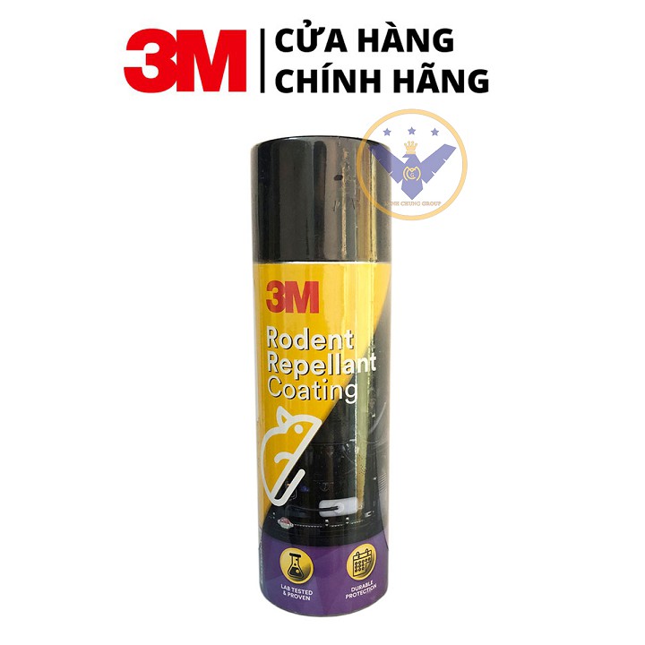 Chai xịt chống chuột khoang động cơ ô tô 3M Rodent Repellant Coating 250g