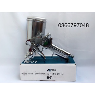 Súng phun sơn W71 IWATA lỗ phun 1.3mm