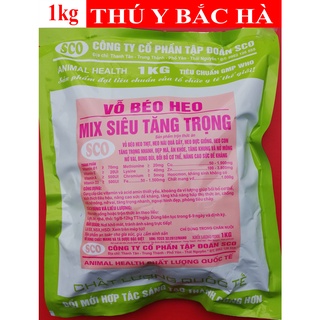 1kg VỖ BÉO HEO MIX SIÊU TĂNG TRỌNG