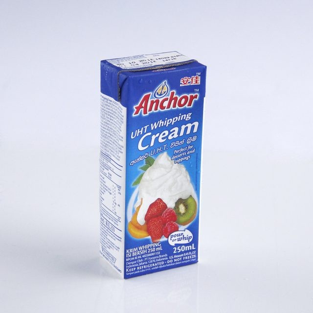 Whipping Cream Anchor 250ml/1L