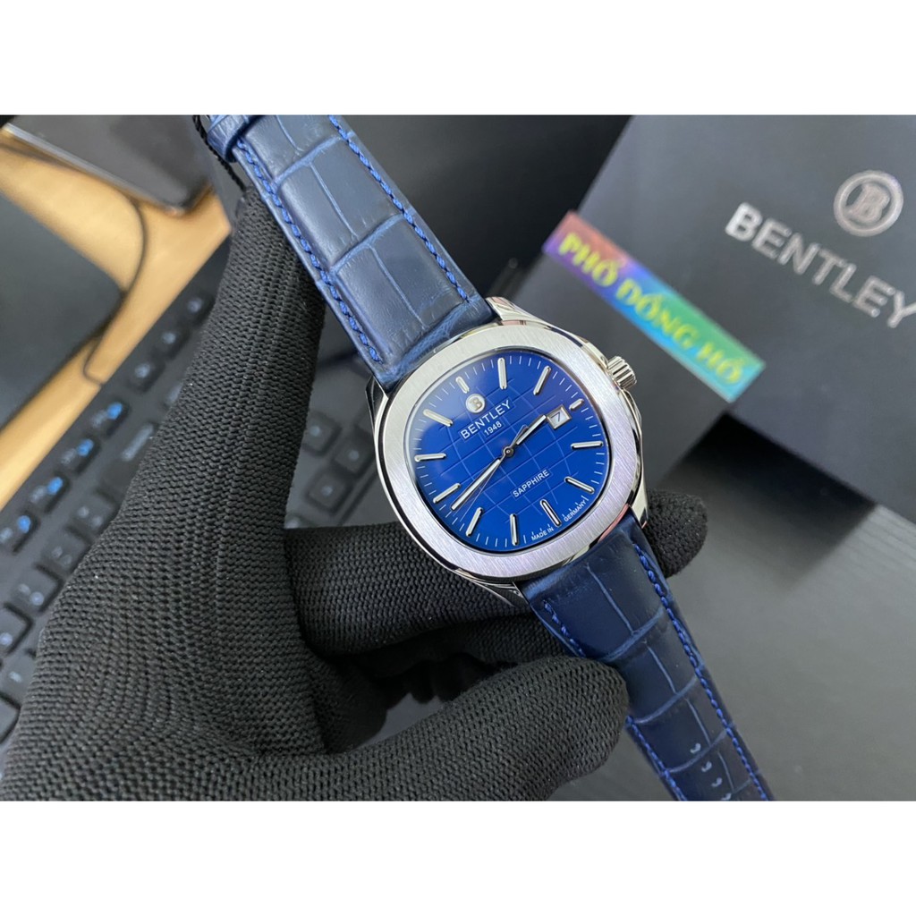 Đồng hồ nam dây da Bentley BL1869 BL1869-10 BL1869-10MWNN