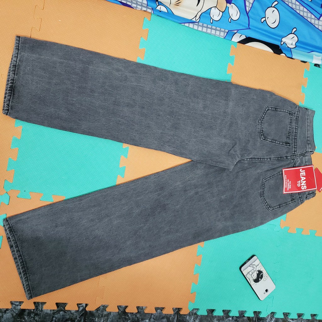 Quần Jean Ống Rộng SIMPLE JEAN Unisex Ms: 00