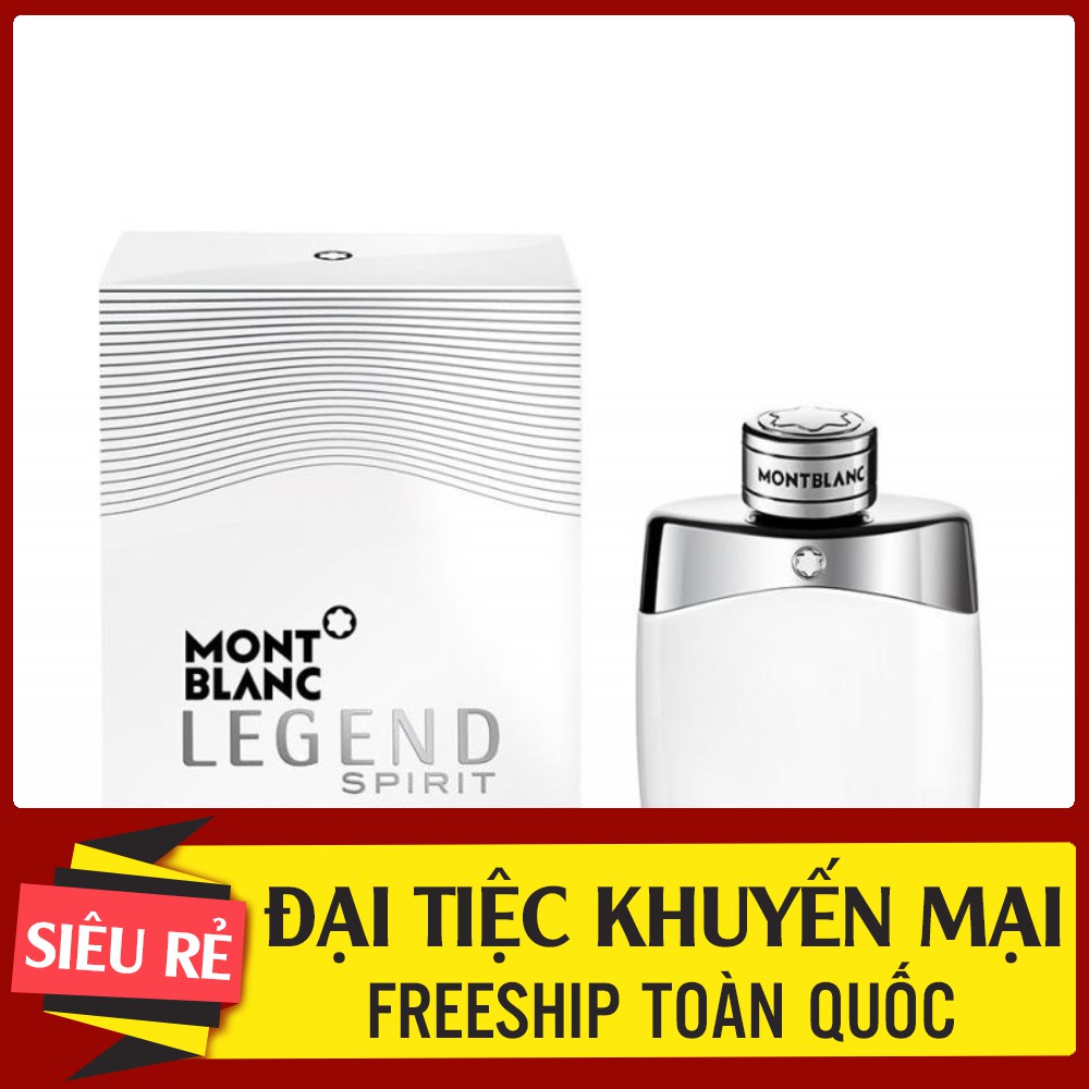 [Giá Huỷ Diệt] Nước hoa nam Mont Blanc Legend Spirit - Nước hoa nam công sở