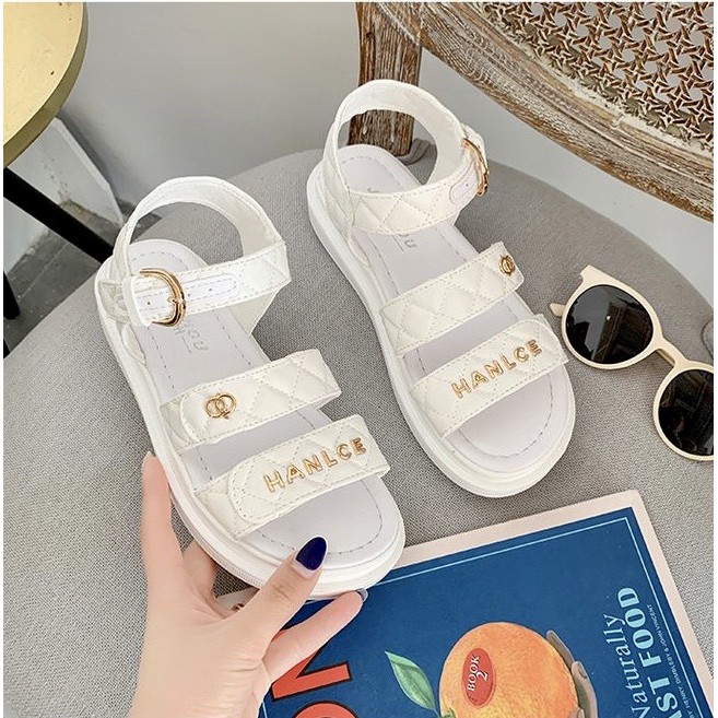 Giày Sandal Đế Đúc Da Chần Chỉ ( QUẢNG CHÂU ) 818