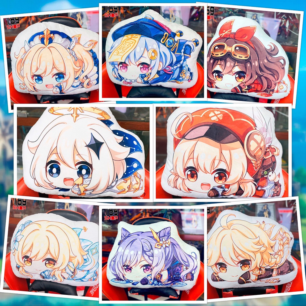 Gấu bông Genshin Impact in 2 mặt